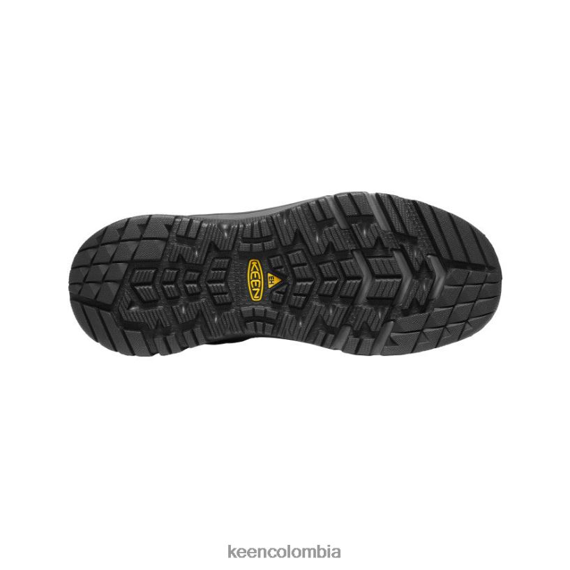 hombres Kansas City Mid (puntera de fibra de carbono) negro/pistola KEEN calzado 88N808194