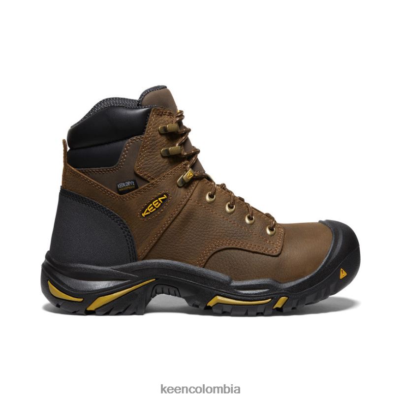 hombres Monte Vernon 6" cascada marrón KEEN calzado 88N808283