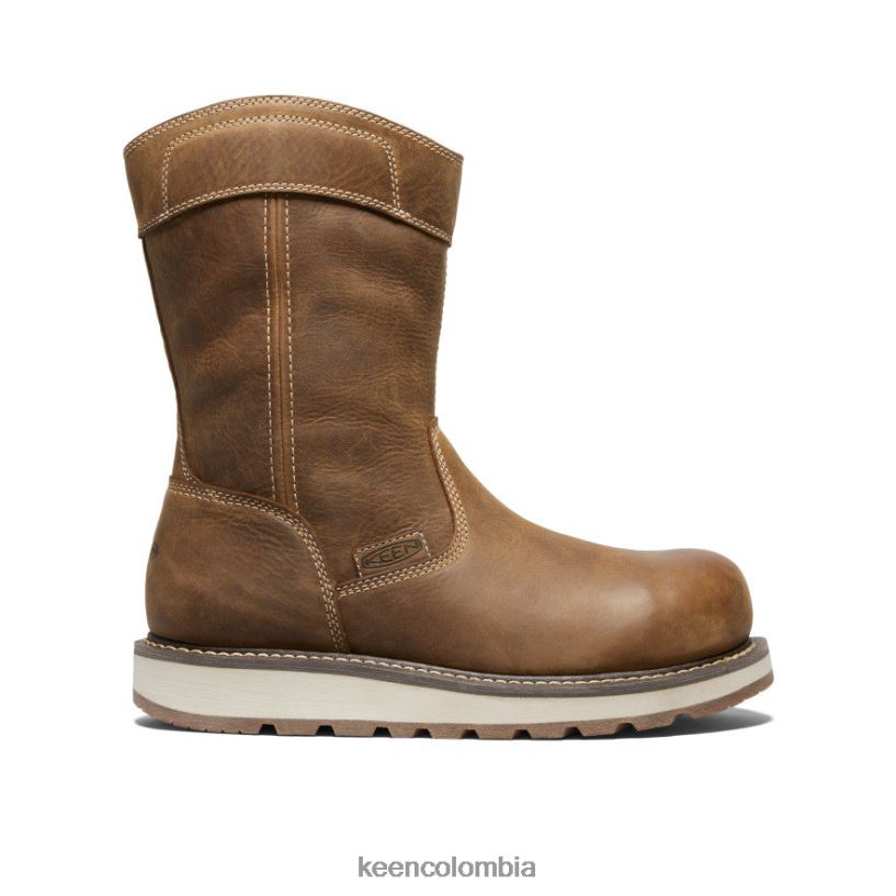 hombres cincinnati wellington (puntera de fibra de carbono) belga/concha de arena KEEN calzado 88N808166