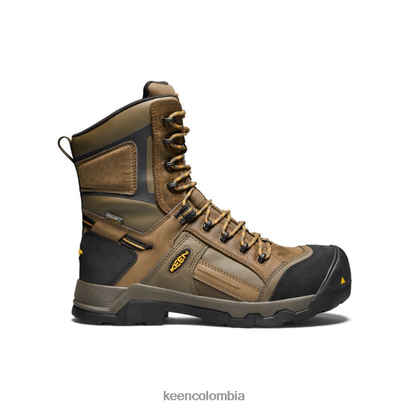 hombres csa davenport 8" tierra oscura/oro inca KEEN calzado 88N808358