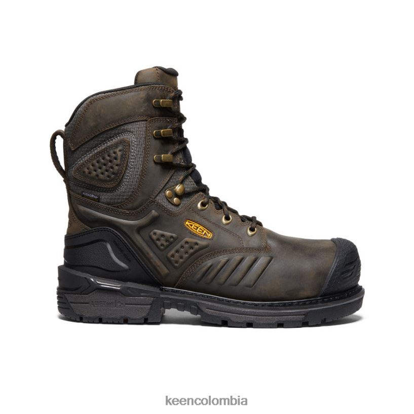 hombres filadelfia 8" marrón cascada/negro KEEN calzado 88N808366