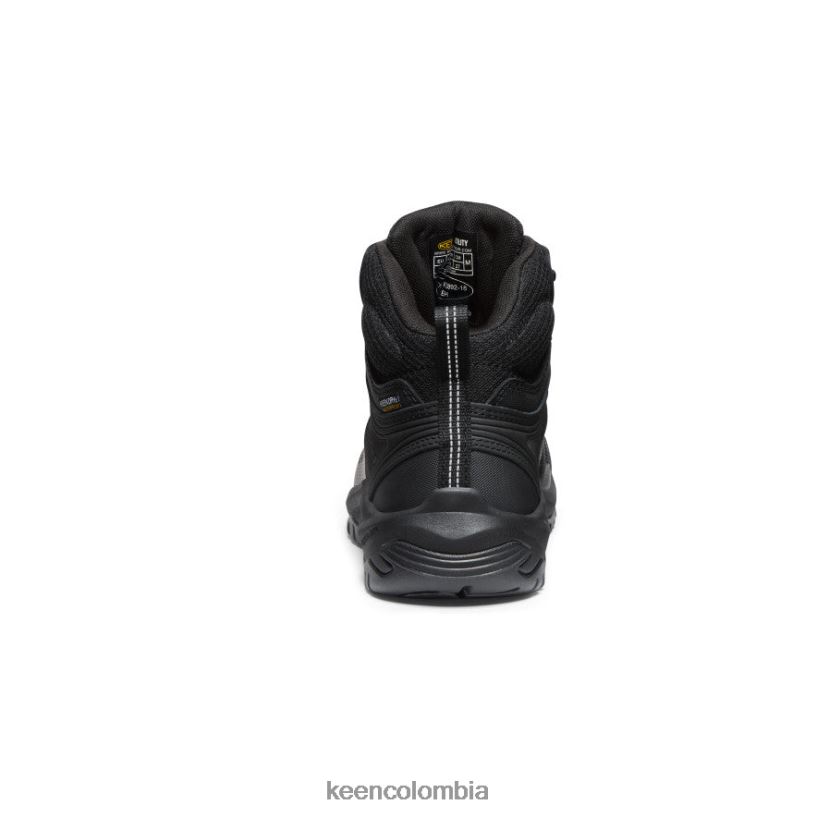 hombres reno kbf impermeable medio (puntera blanda) negro KEEN calzado 88N8085
