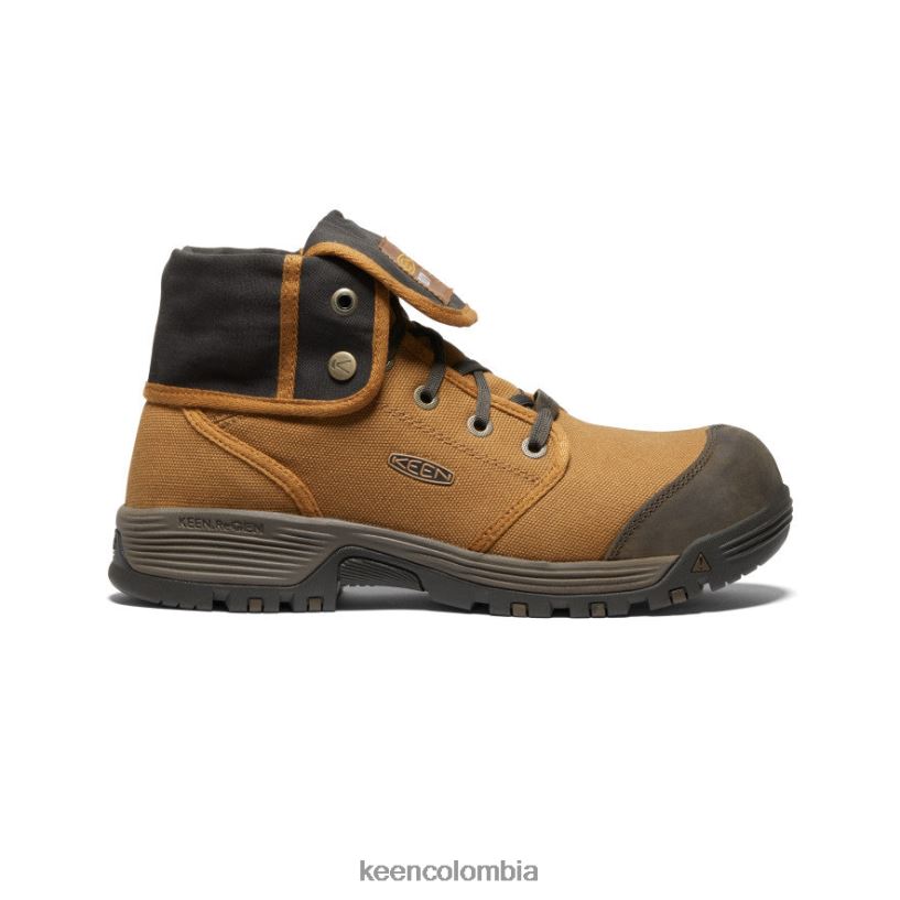 hombres roswell mid (puntera de fibra de carbono) almendra/oliva negra KEEN calzado 88N808281