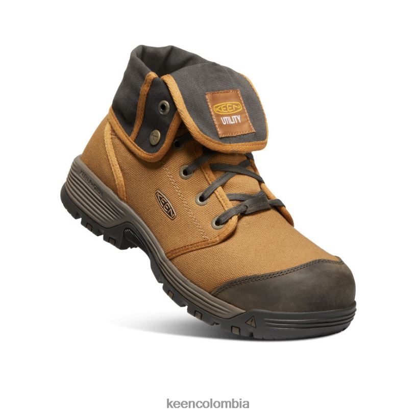 hombres roswell mid (puntera de fibra de carbono) almendra/oliva negra KEEN calzado 88N808281