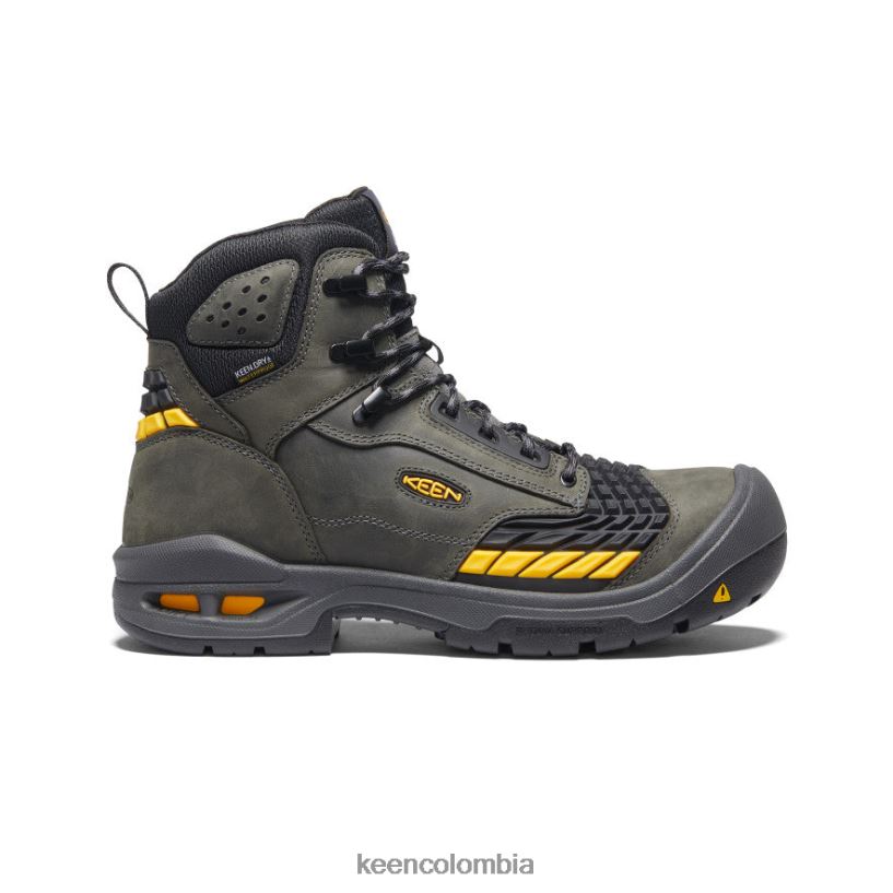 hombres troya 6" imán/negro KEEN calzado 88N808256