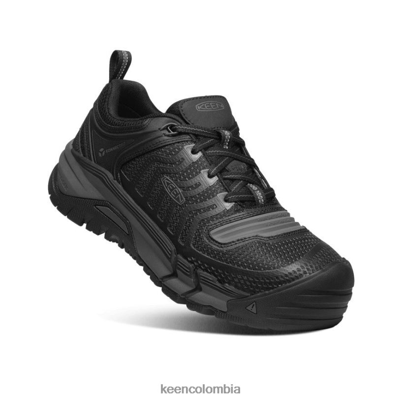 hombres Kansas City (puntera de fibra de carbono) negro/pistola KEEN calzado 88N808233