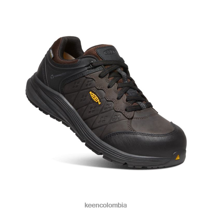 hombres Vista Energy+ impermeable (puntera de fibra de carbono) café en grano/negro KEEN calzado 88N808164