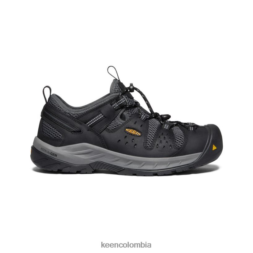 hombres atlanta cool ii (puntera de acero) negro/sombra oscura KEEN calzado 88N808277