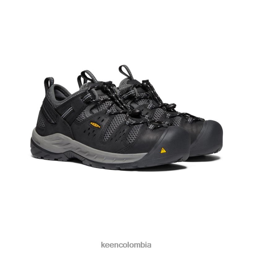 hombres atlanta cool ii (puntera de acero) negro/sombra oscura KEEN calzado 88N808277