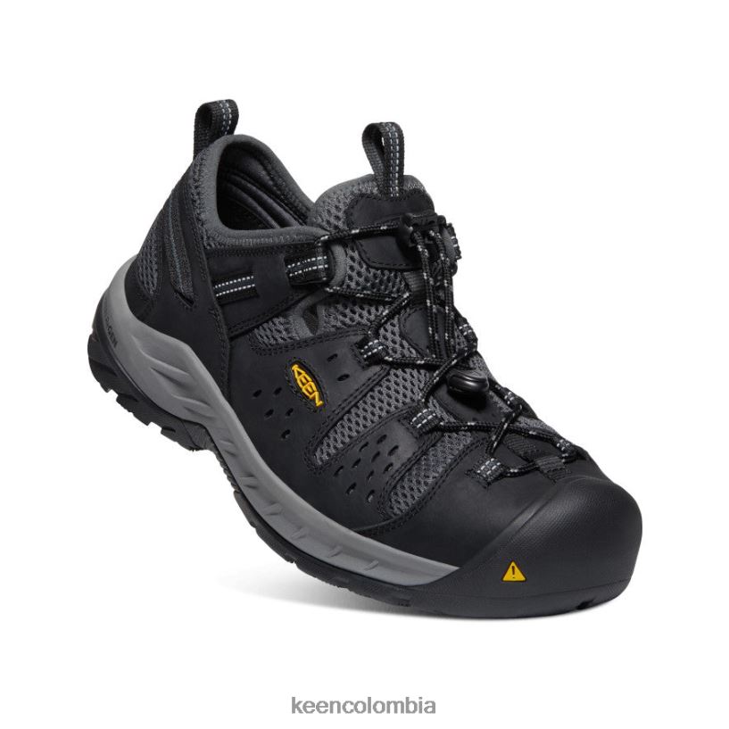 hombres atlanta cool ii (puntera de acero) negro/sombra oscura KEEN calzado 88N808277