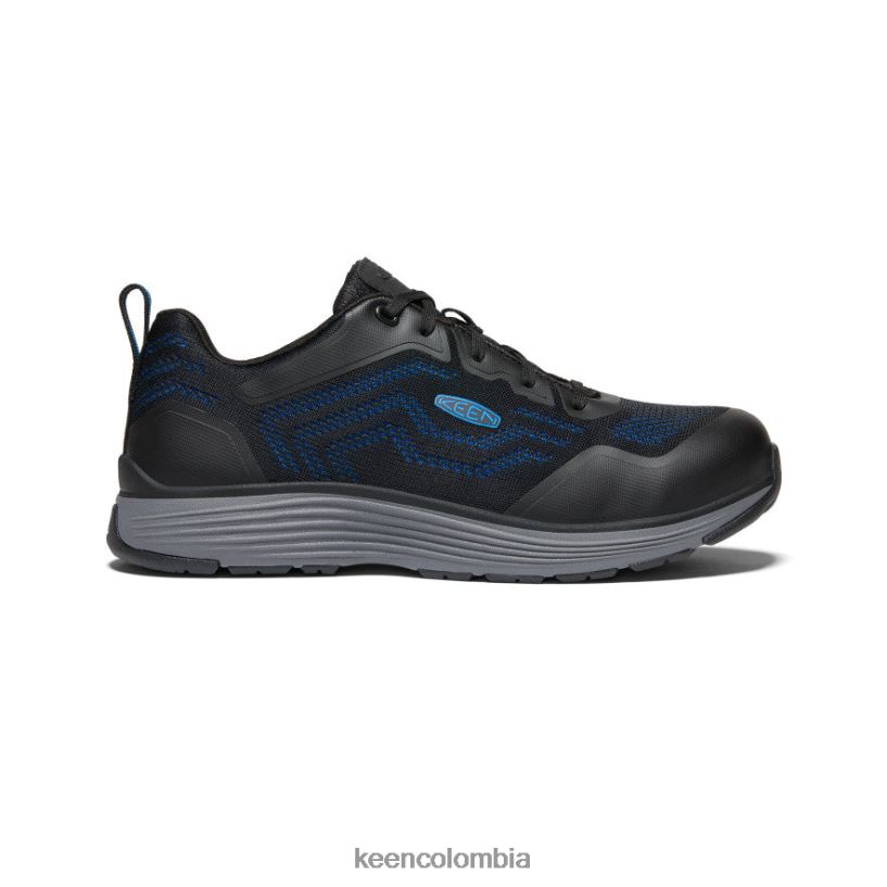 hombres sparta 2 (puntera de aluminio) azul brillante/negro KEEN calzado 88N80859