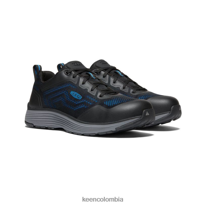 hombres sparta 2 (puntera de aluminio) azul brillante/negro KEEN calzado 88N80859