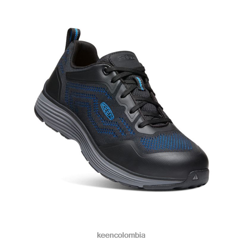 hombres sparta 2 (puntera de aluminio) azul brillante/negro KEEN calzado 88N80859