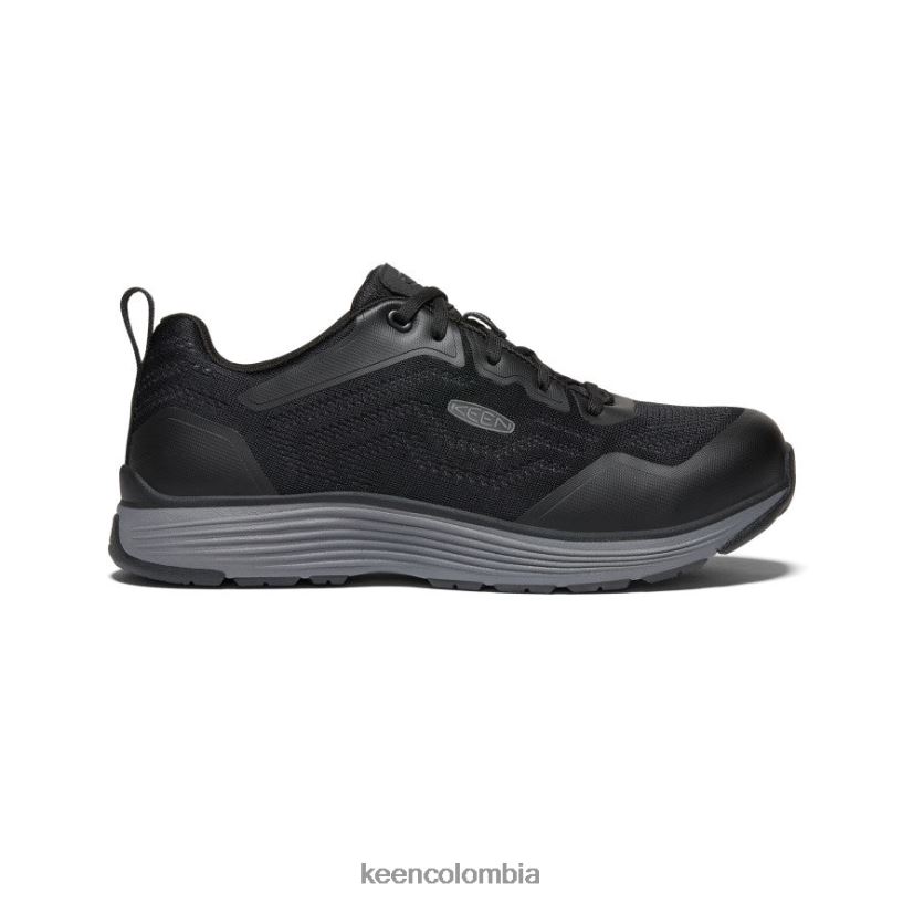 hombres sparta 2 (puntera de aluminio) gris acero/negro KEEN calzado 88N80860
