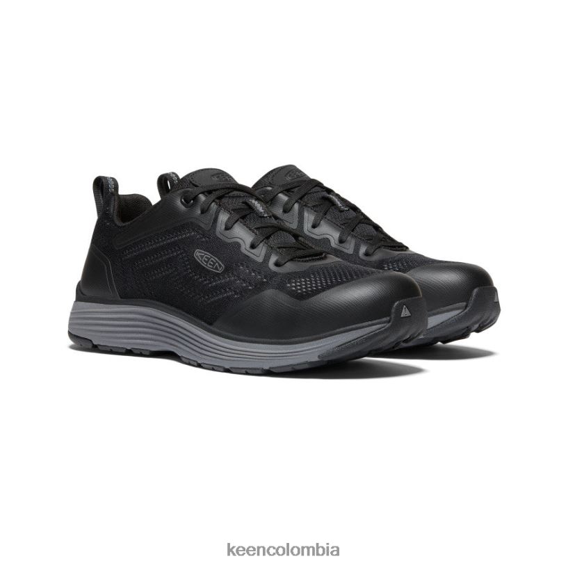 hombres sparta 2 (puntera de aluminio) gris acero/negro KEEN calzado 88N80860