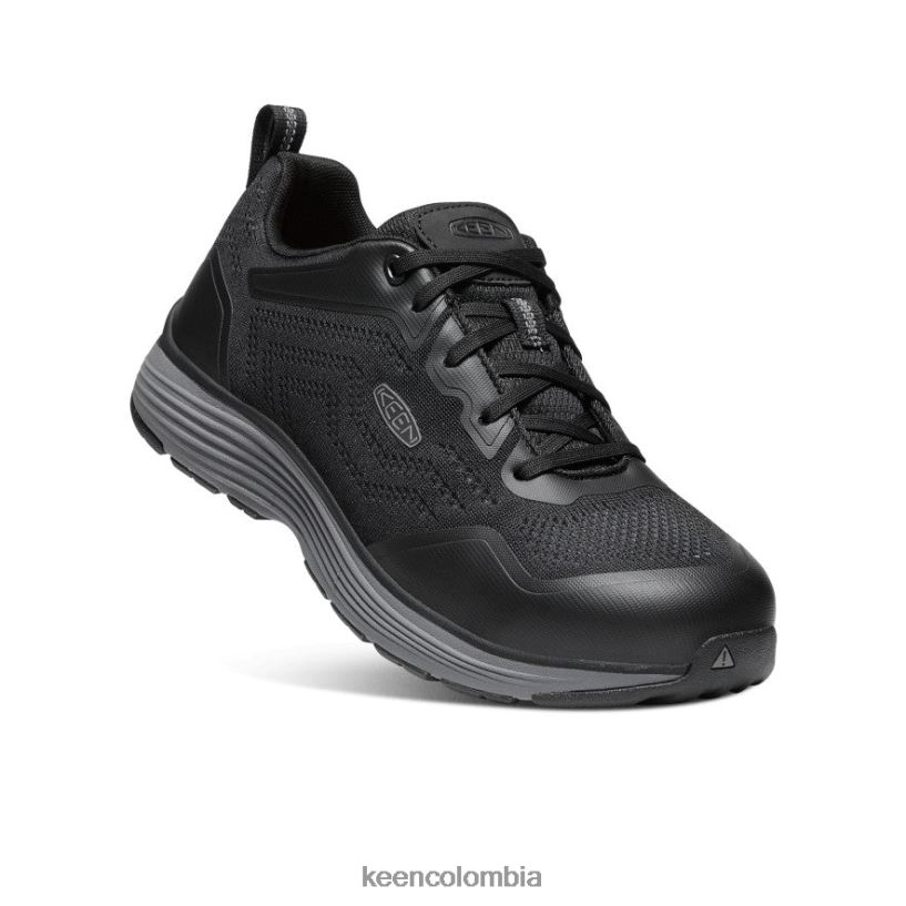 hombres sparta 2 (puntera de aluminio) gris acero/negro KEEN calzado 88N80860