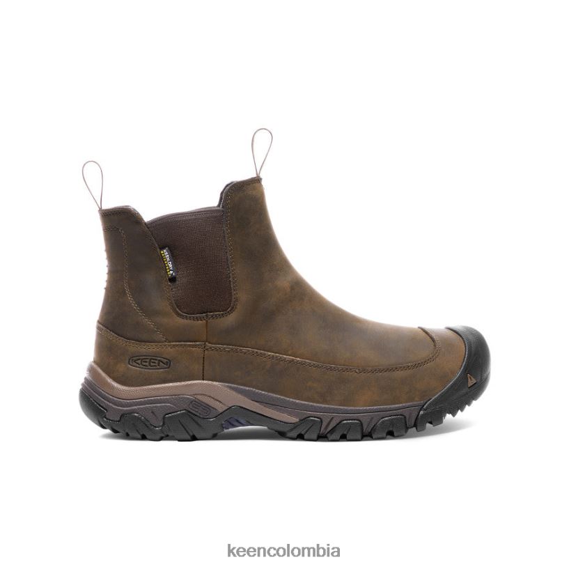 hombres bota impermeable anclaje iii tierra oscura/mantillo KEEN calzado 88N808143
