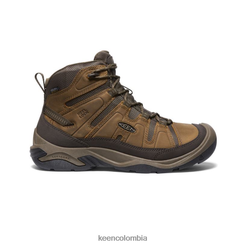 hombres bota impermeable circadia bisonte/atigrado KEEN calzado 88N80871