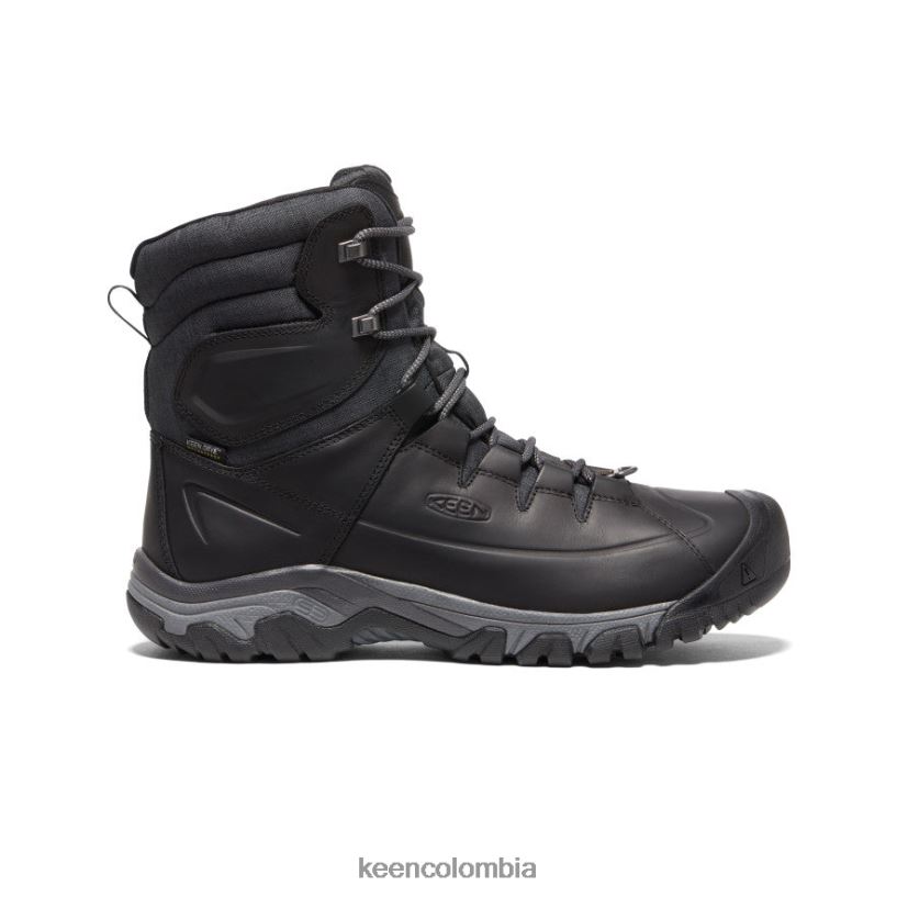 hombres bota impermeable de encaje alto targhee Cuervo negro KEEN calzado 88N808390