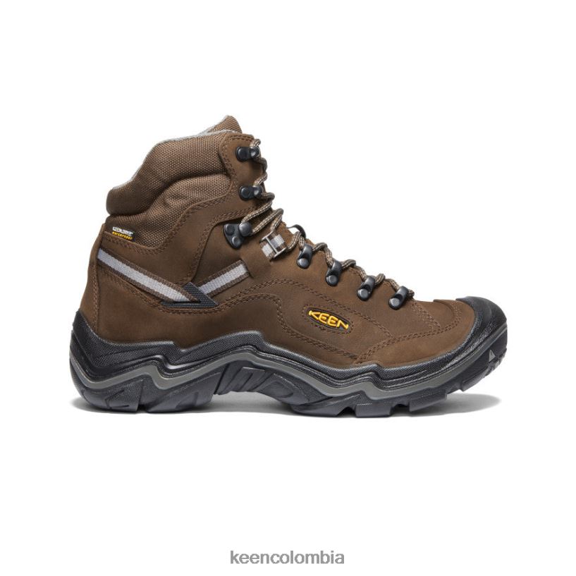 hombres bota impermeable durand ii marrón cascada/gárgola KEEN calzado 88N808314