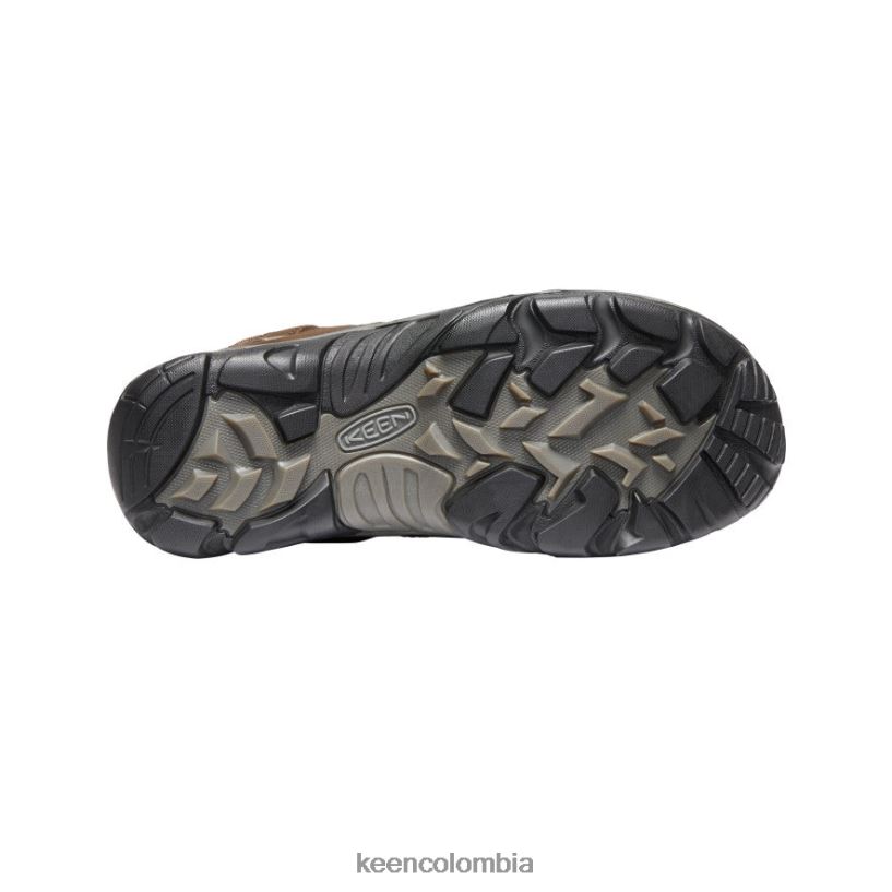 hombres bota impermeable durand ii marrón cascada/gárgola KEEN calzado 88N808314