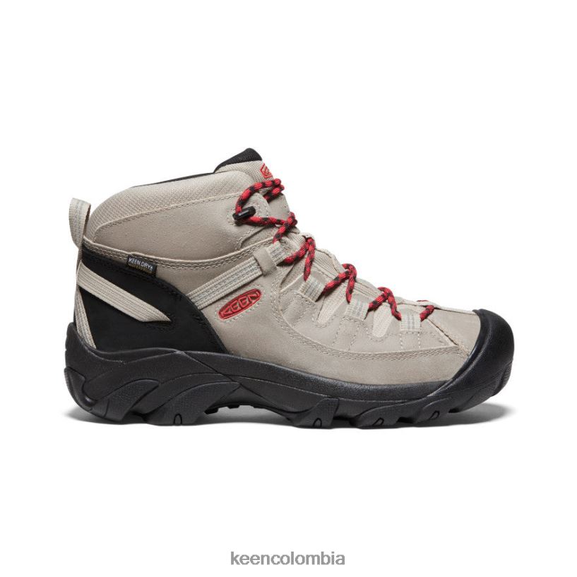 hombres botas de montaña impermeables targhee ii safari/alfombra roja KEEN calzado 88N808153
