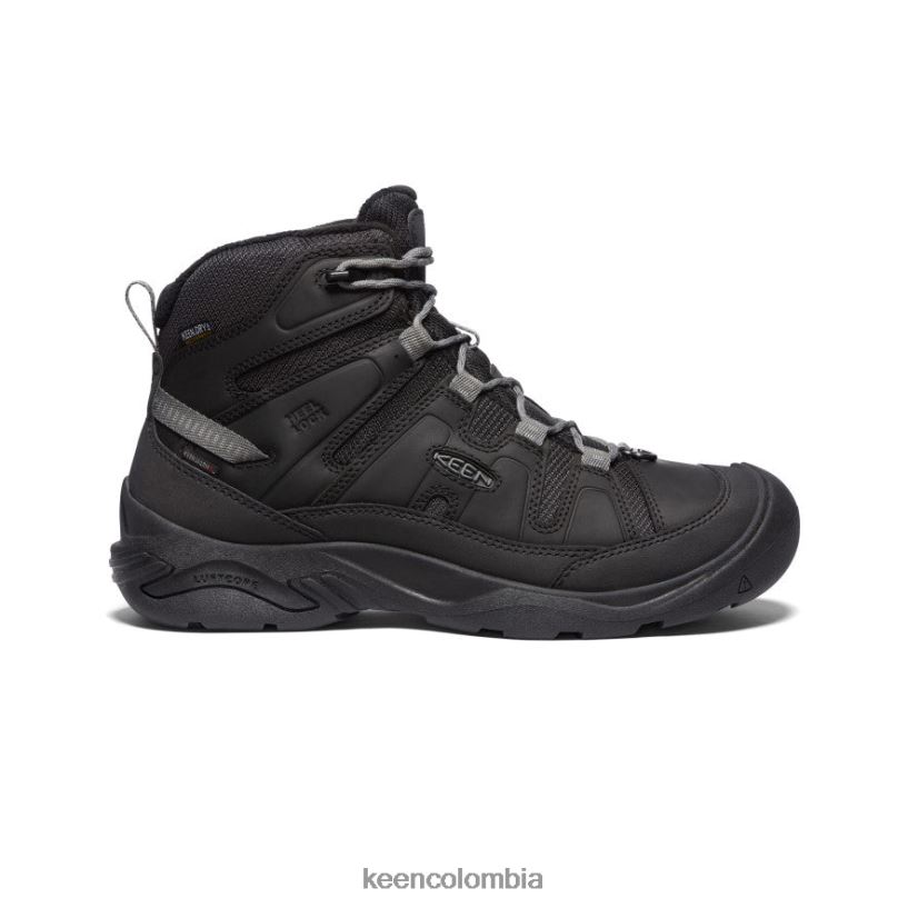 hombres circadia polar medio negro/gris acero KEEN calzado 88N808369
