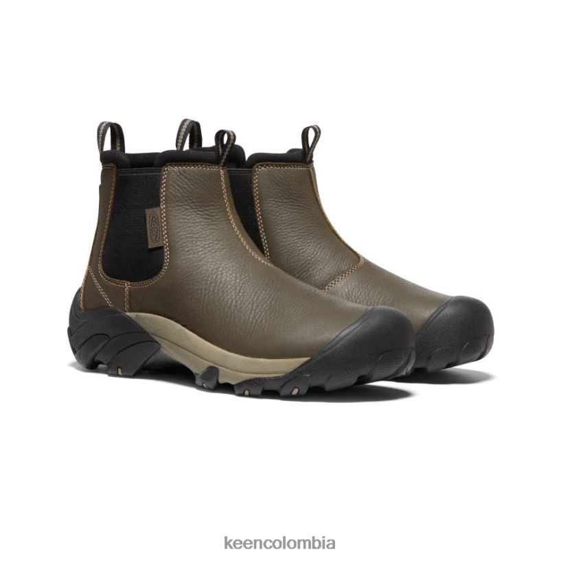 hombres targhee ii chelsea gris negro KEEN calzado 88N808396