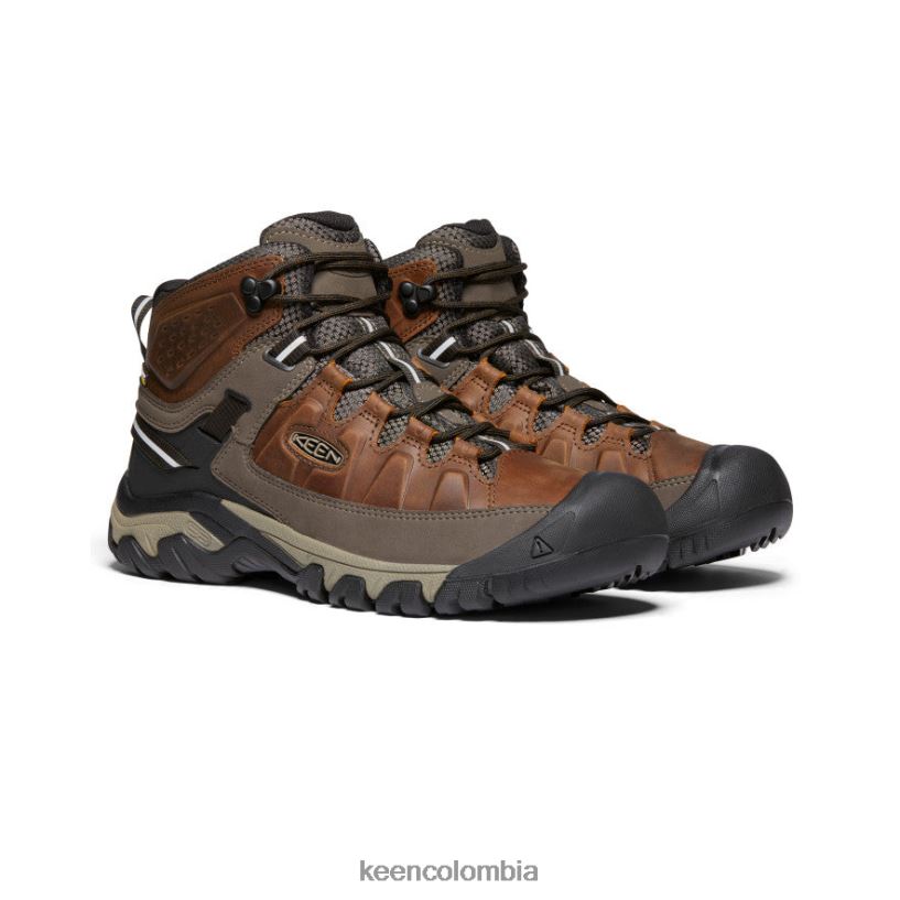 hombres targhee iii impermeable medio castaño/mantillo KEEN calzado 88N808226