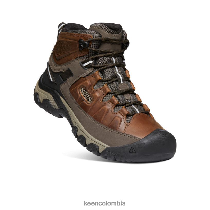 hombres targhee iii impermeable medio castaño/mantillo KEEN calzado 88N808226