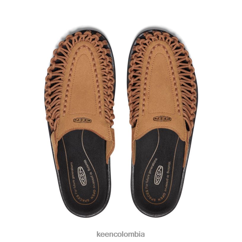 hombres diapositiva uneek ii especia cathay/negro KEEN calzado 88N808330