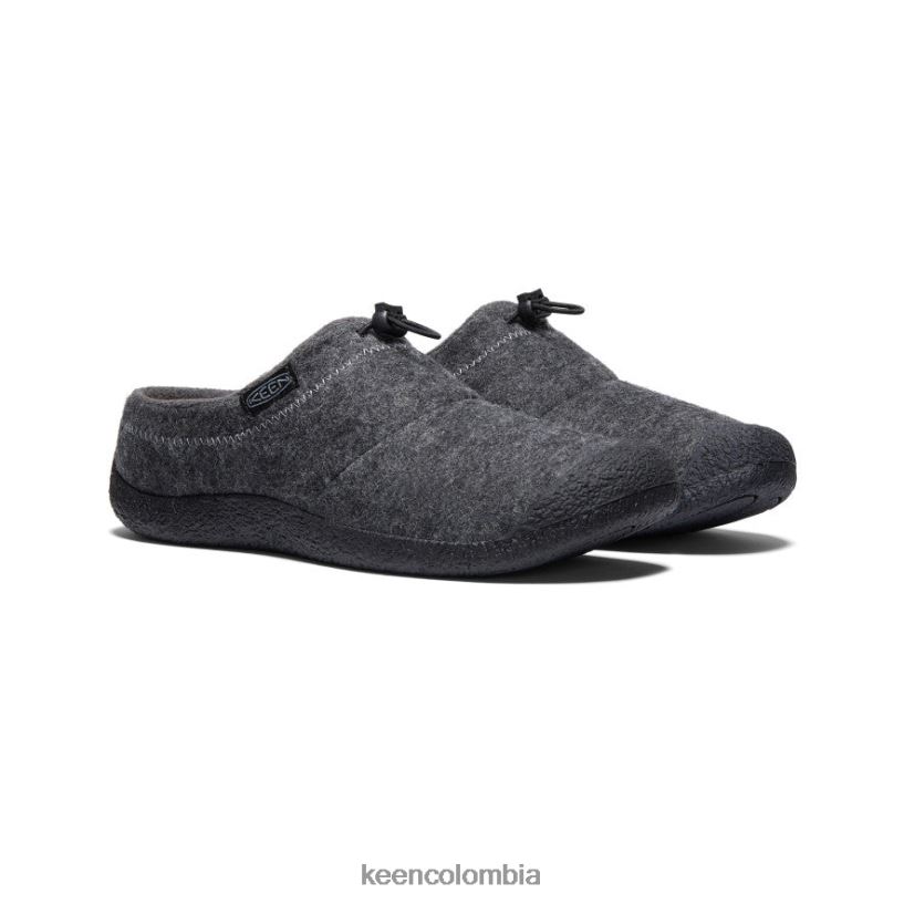 hombres diapositiva howser iii fieltro gris antracita/negro KEEN calzado 88N80895