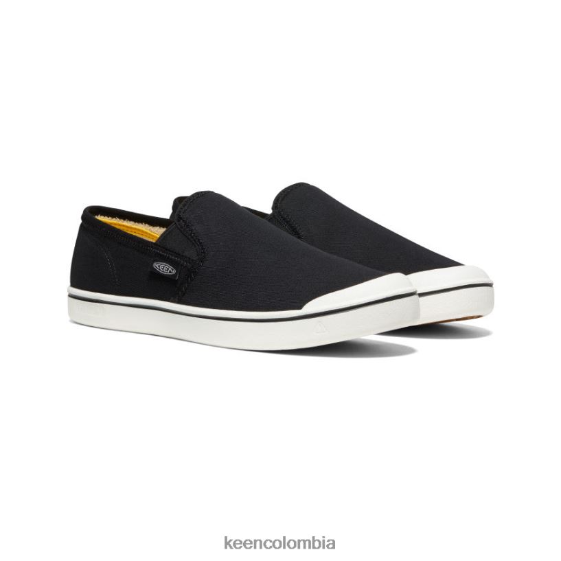 hombres zapatillas eldon negro/blanco estrella KEEN calzado 88N808370