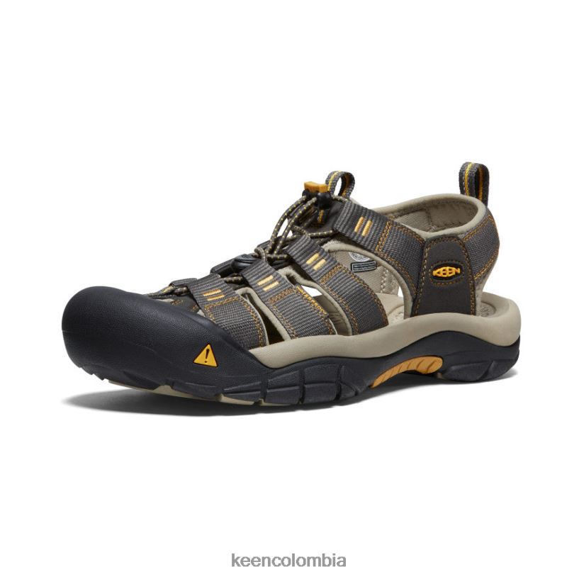 hombres newport h2 cuervo/aluminio KEEN calzado 88N80855