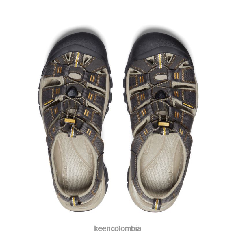 hombres newport h2 cuervo/aluminio KEEN calzado 88N80855