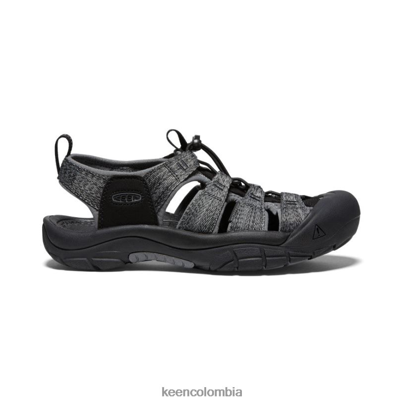 hombres newport h2 negro/gris acero KEEN calzado 88N80841