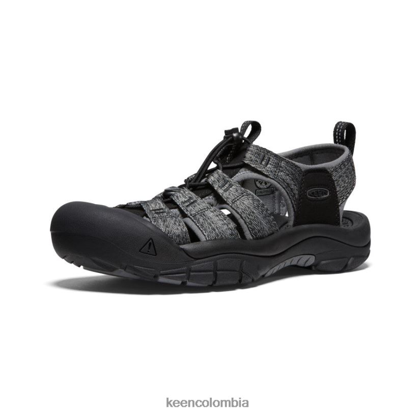 hombres newport h2 negro/gris acero KEEN calzado 88N80841