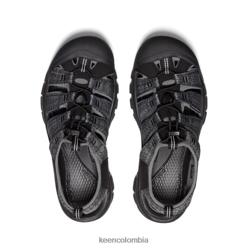 hombres newport h2 negro/gris acero KEEN calzado 88N80841