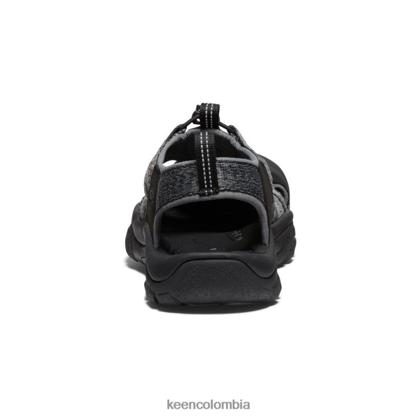 hombres newport h2 negro/gris acero KEEN calzado 88N80841