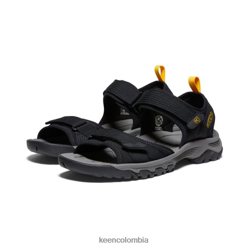 hombres targhee iii con punta abierta h2 amarillo negro KEEN calzado 88N808318
