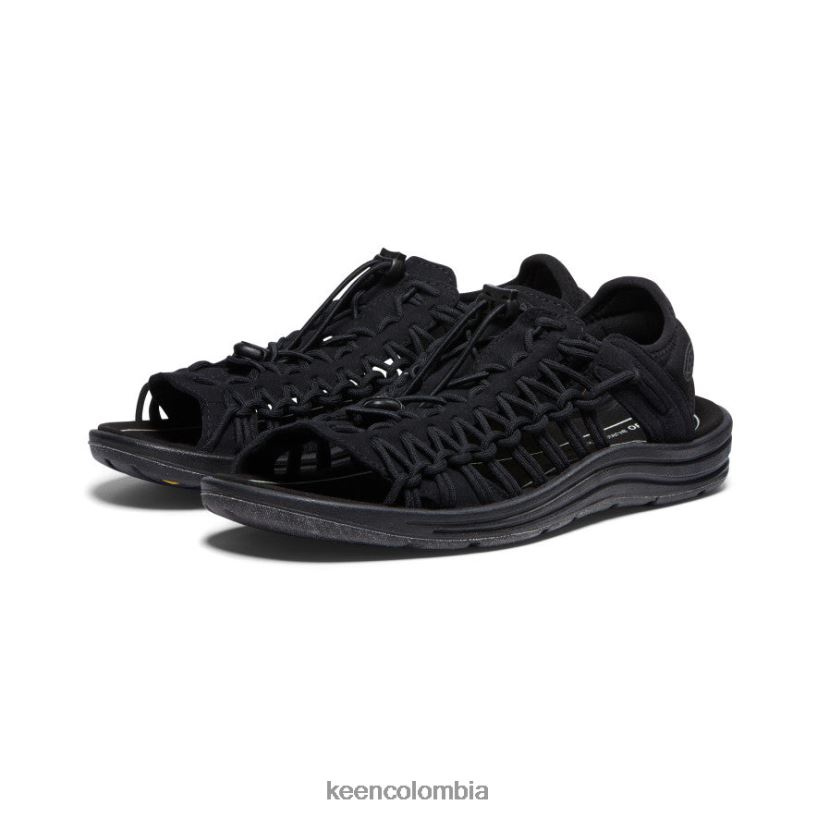 hombres uneek ii punta abierta negro KEEN calzado 88N80818