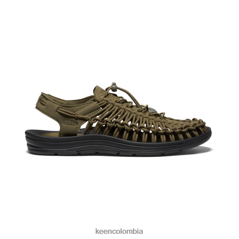 hombres uneek oliva oscuro/negro KEEN calzado 88N808113
