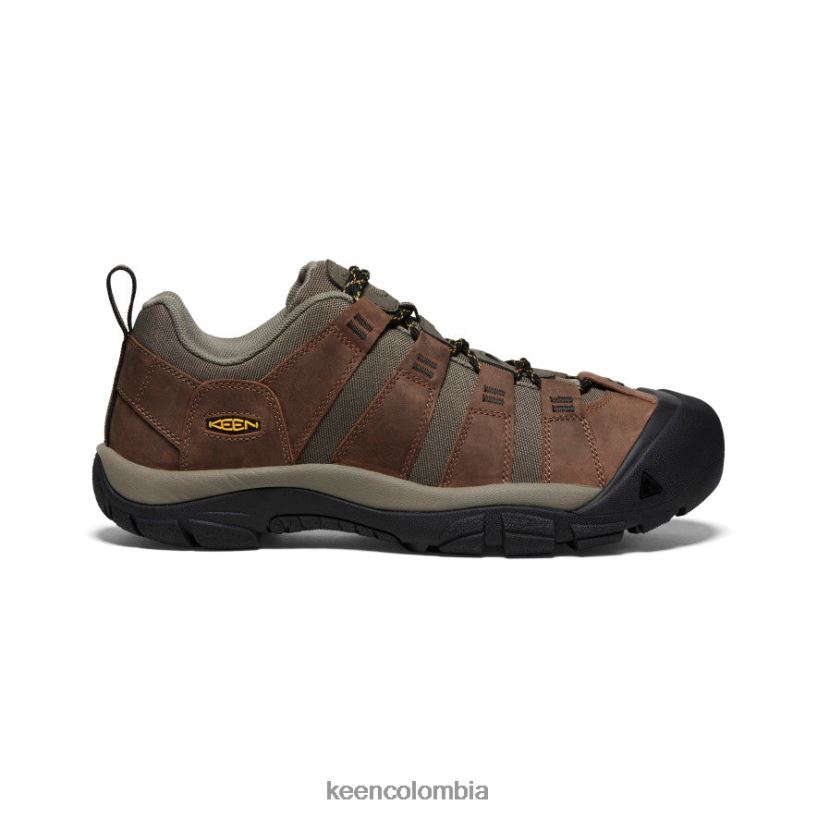 hombres caminata de newport coco tostado/oro viejo KEEN calzado 88N80836