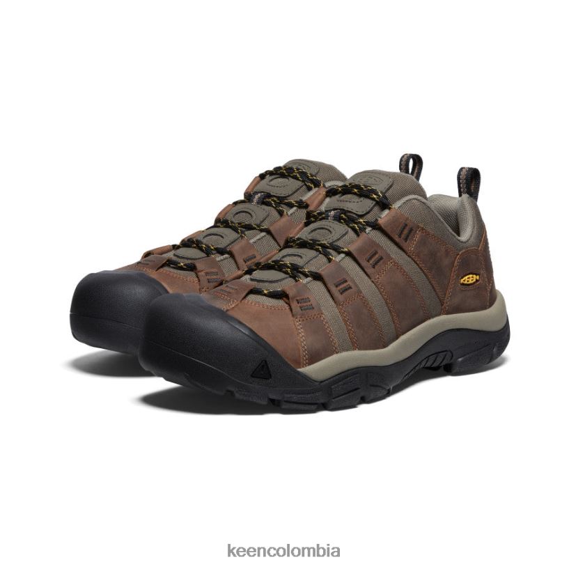 hombres caminata de newport coco tostado/oro viejo KEEN calzado 88N80836