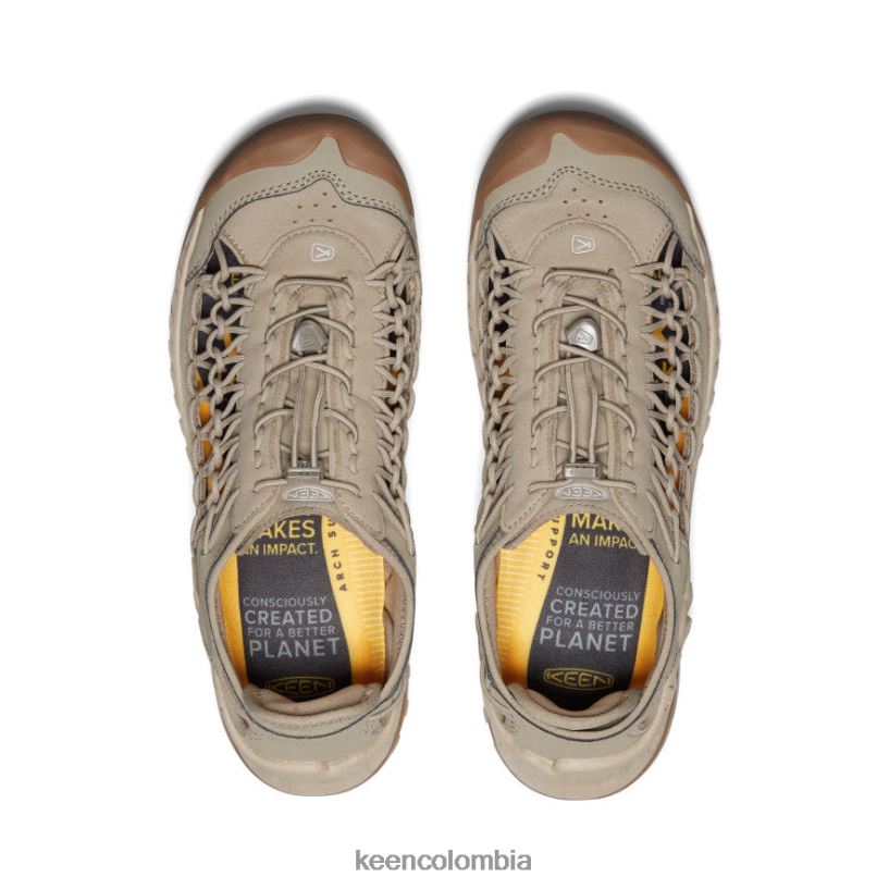 hombres nxis uneek Timberwolf/plaza topo KEEN calzado 88N80815