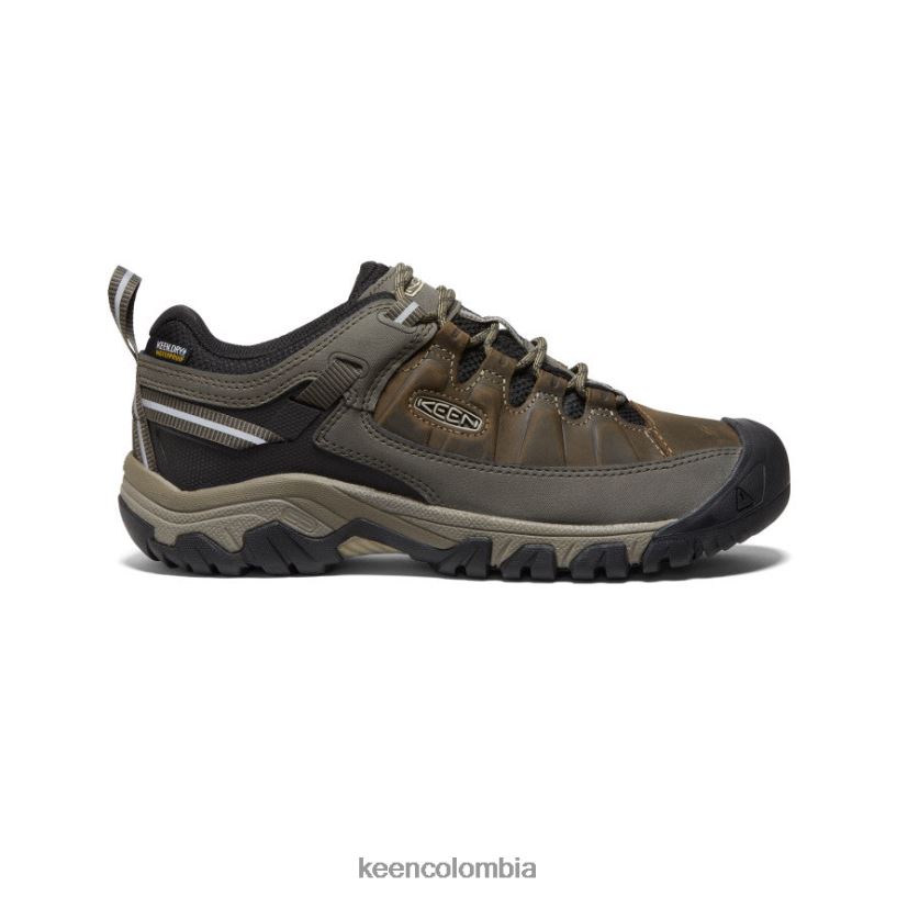 hombres targhee iii impermeable ancho cuerda elástica/negro KEEN calzado 88N808328