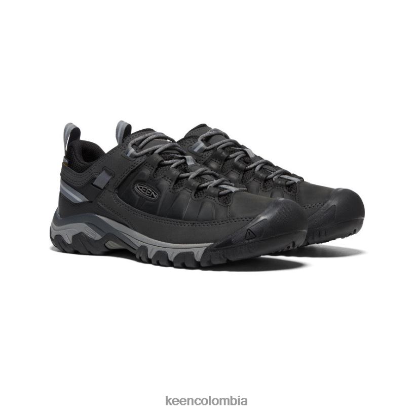 hombres targhee iii impermeable negro/gris acero KEEN calzado 88N808147