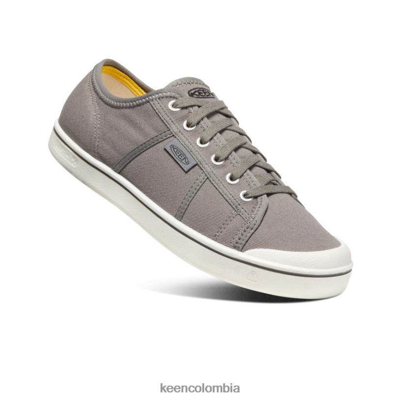 hombres zapatilla eldon gris acero/blanco estrella KEEN calzado 88N808263