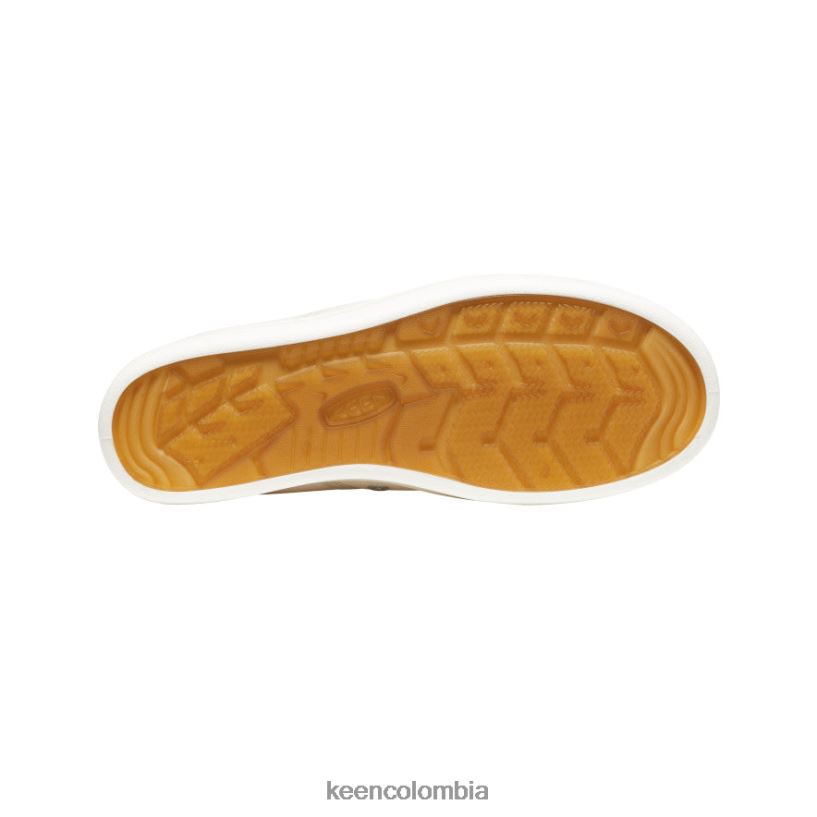 hombres zapatilla eldon lienzo natural/blanco estrella KEEN calzado 88N808261