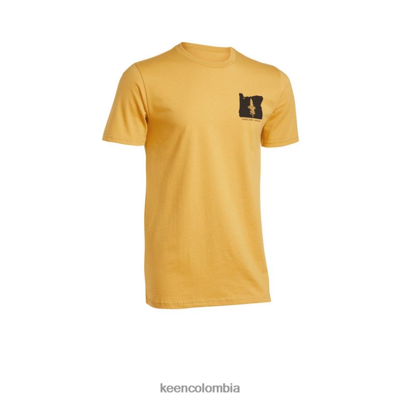hombres camiseta pnw miel de oro KEEN ropa 88N808313